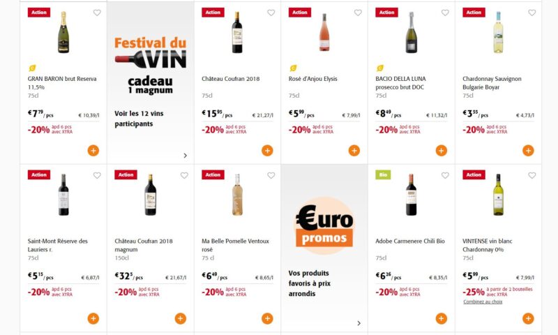 Foire au vins Colruyt