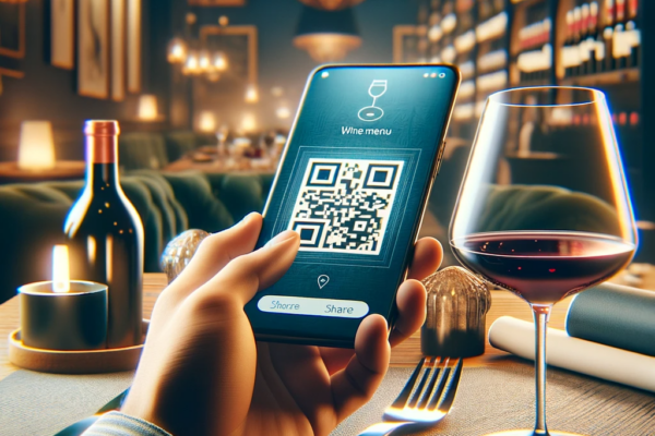 Pourquoi présenter sa carte des vins avec un QR code