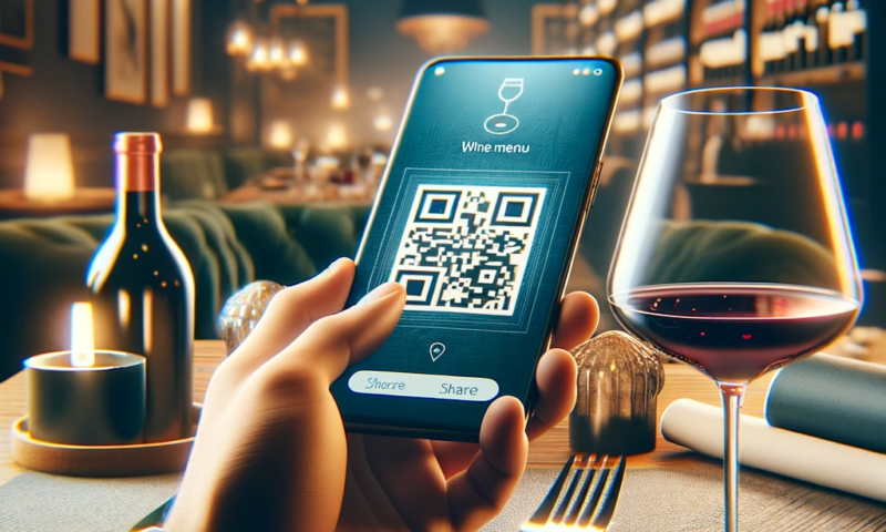 Pourquoi présenter sa carte des vins avec un QR code