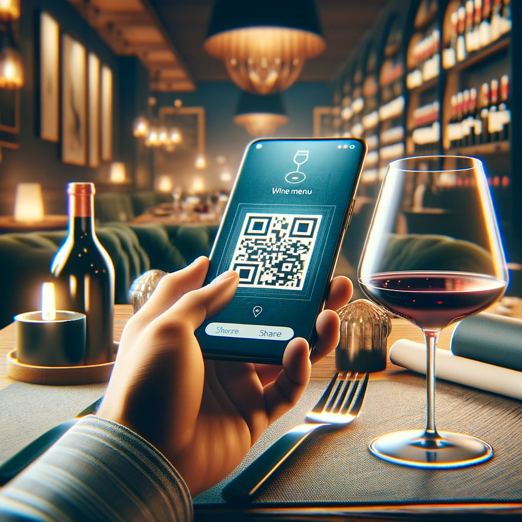 Why Present Your Wine List with a QR Code