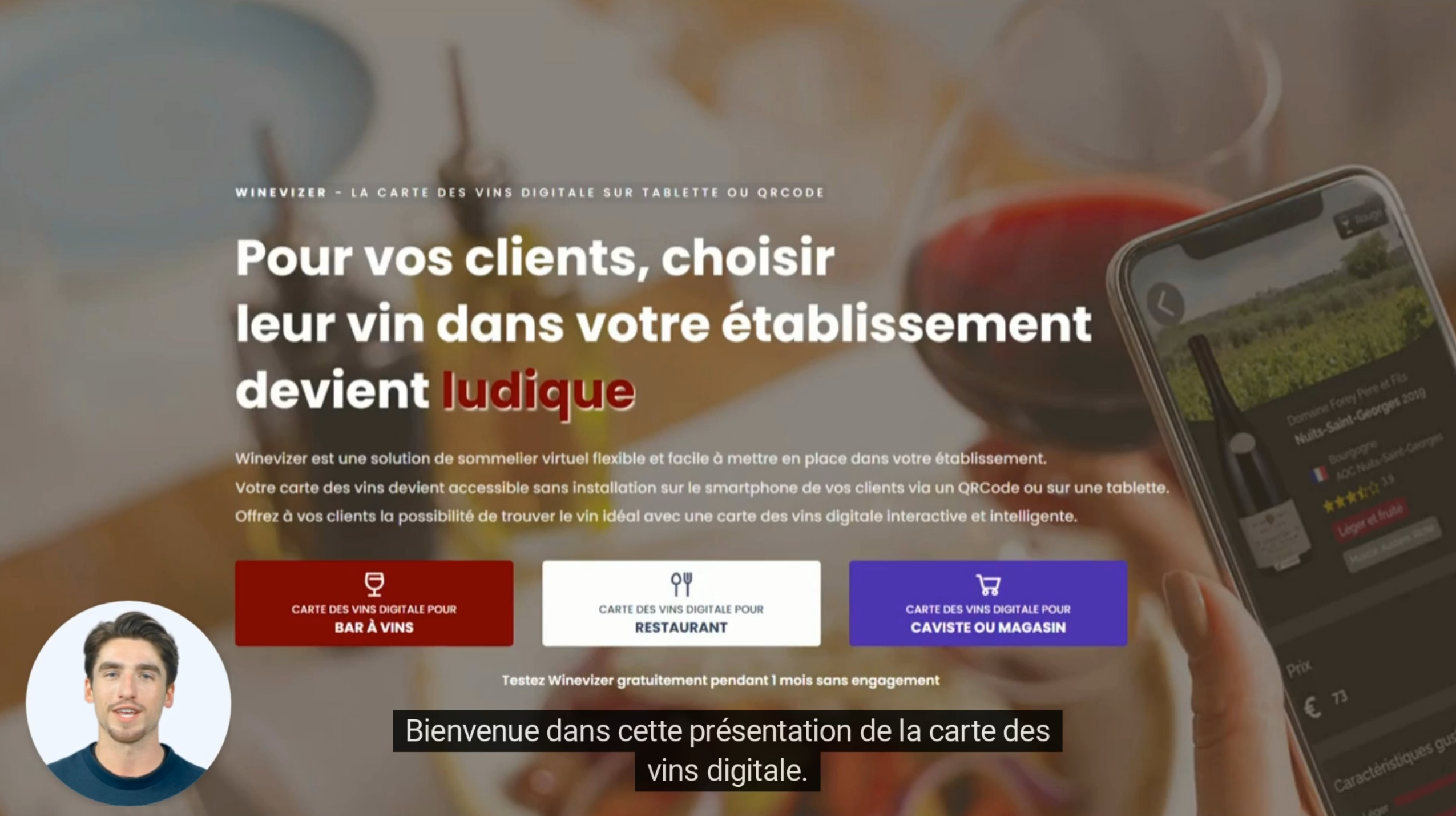 Winevizer - Video présentation