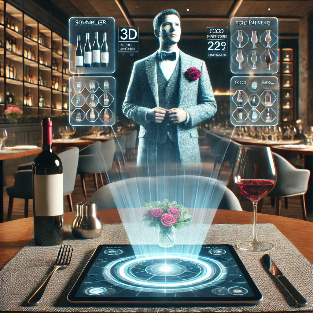 What is a virtual sommelier?