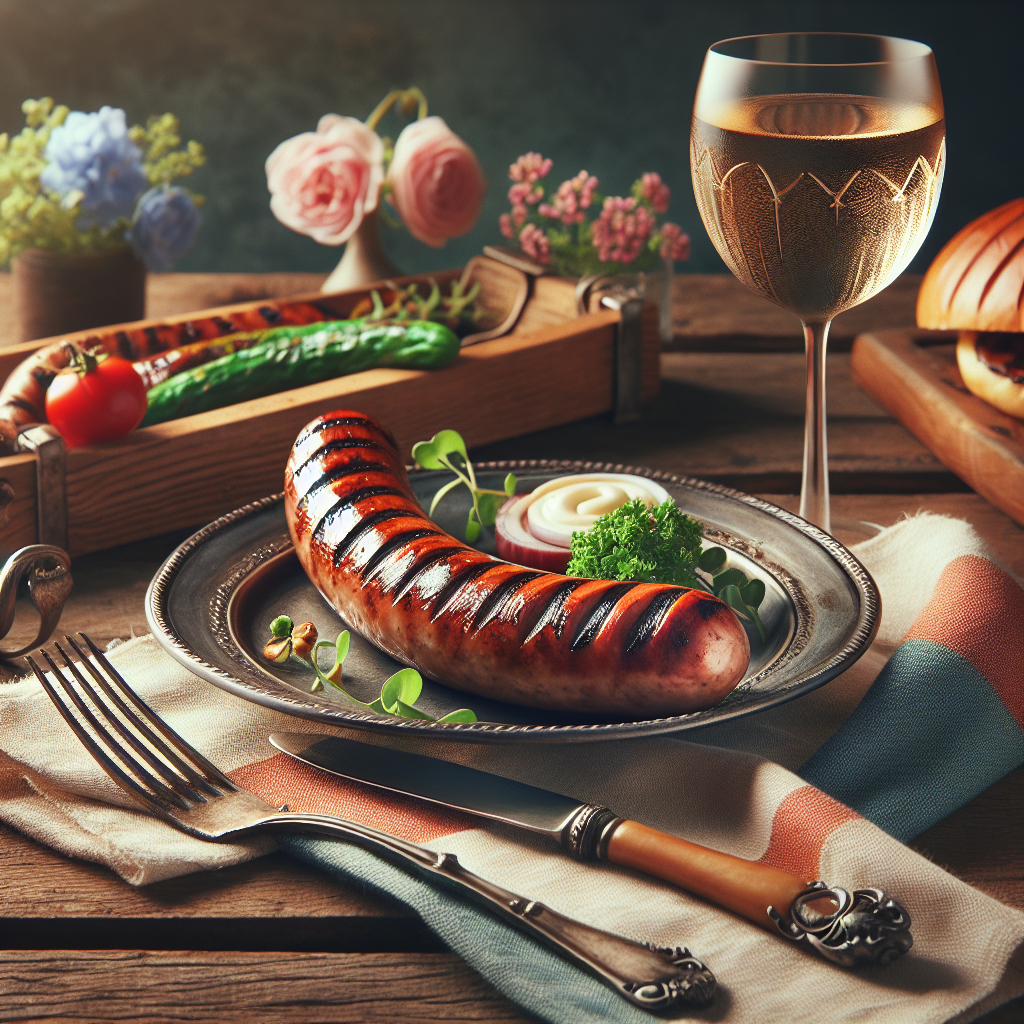 Wijn- en spijscombinaties met gegrilde andouillette