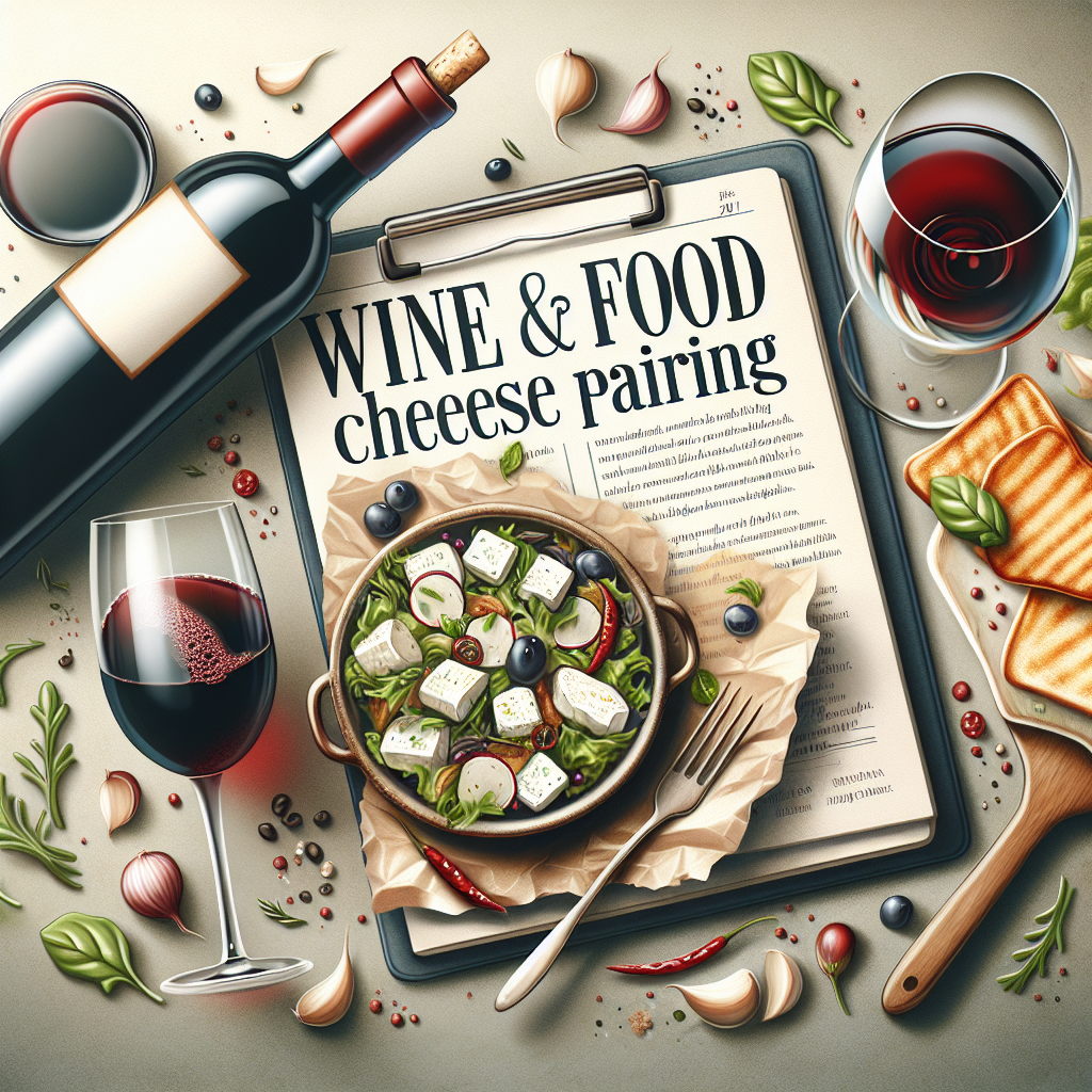 Wijn-spijscombinaties met een warme geitenkaassalade