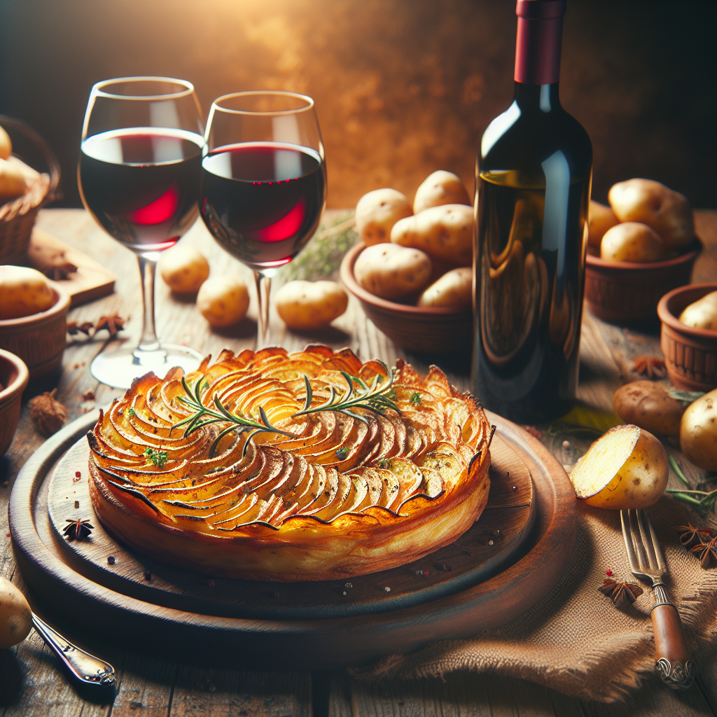 Accorder des galettes de pommes de terre avec du vin