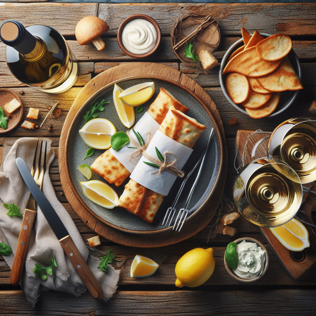 Wraps de poisson pané : 5 accords vins à activer sur votre carte digitale