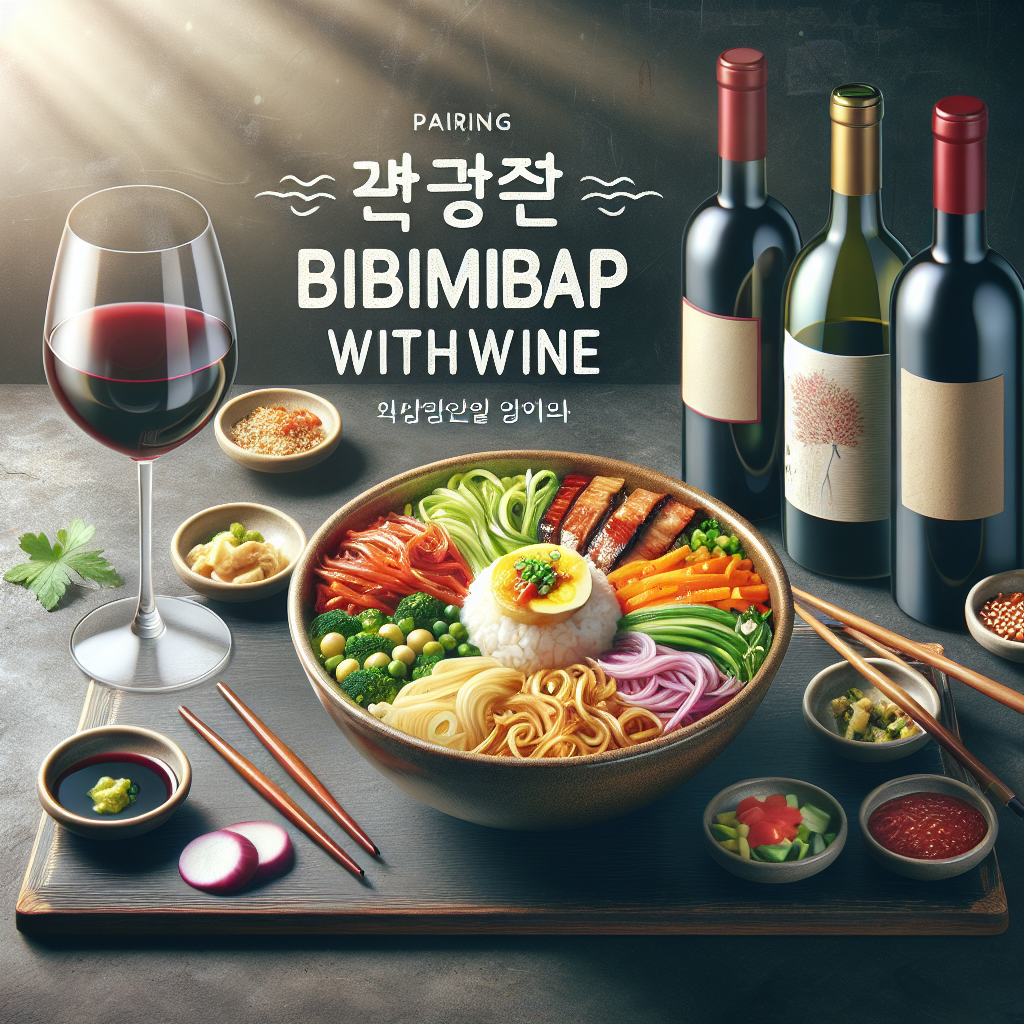 Accorder un bibimbap avec du vin