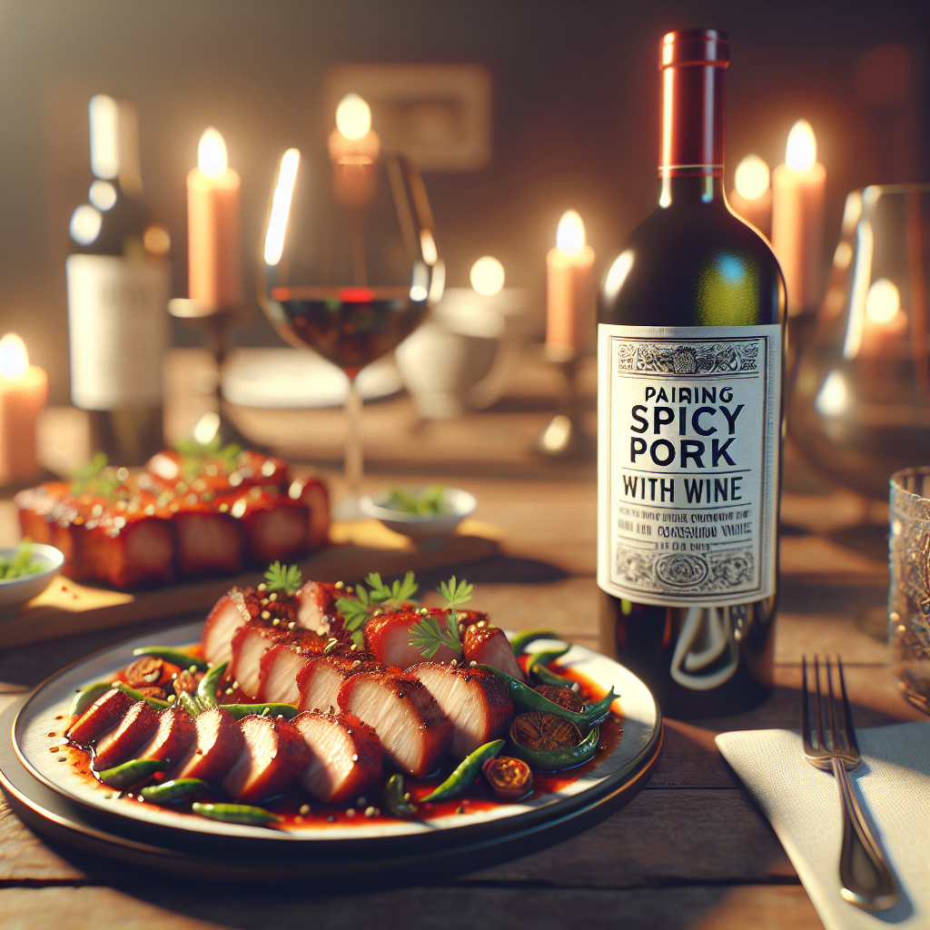 Wijn combineren met pittig varkensvlees