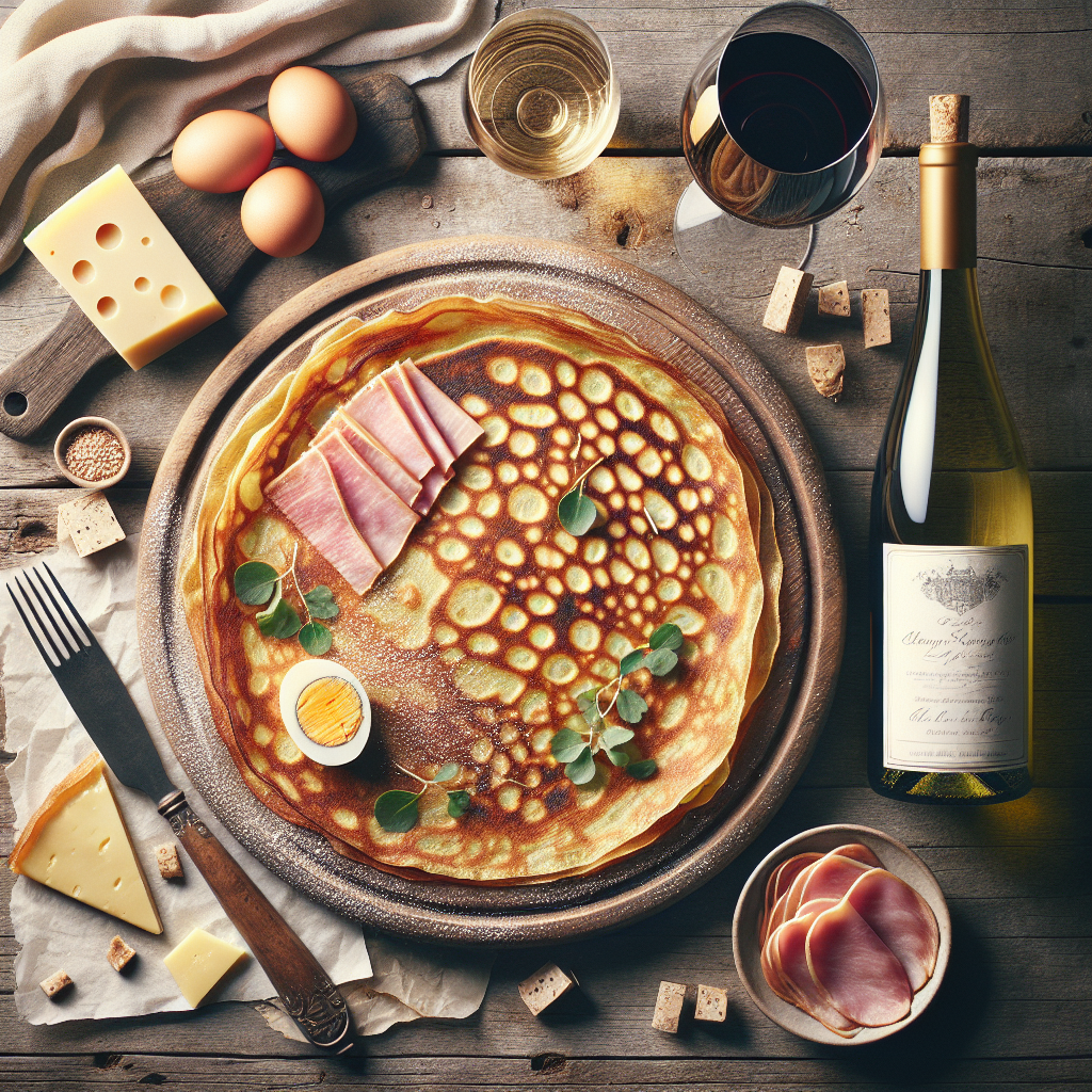 Accorder une galette bretonne avec du vin