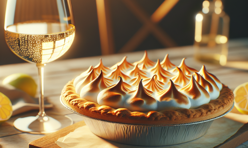 Accorder une tarte au citron meringuée avec du vin