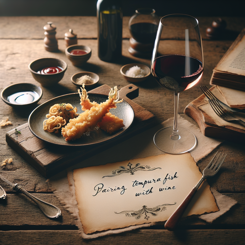 Tempura de poisson : 5 accords vins à activer dans votre carte digitale