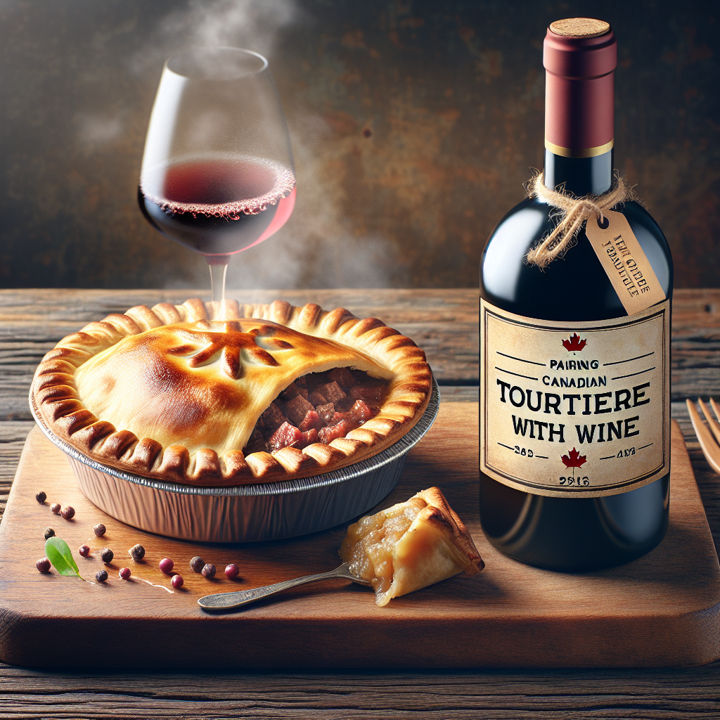 Tourtière canadienne au menu ? Les accords vins recommandés par Winevizer