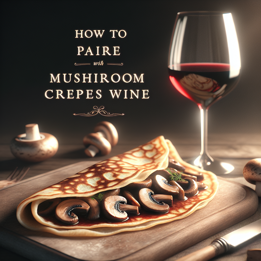 Mushroom crepes: wine pairings suggested by our virtual sommelier