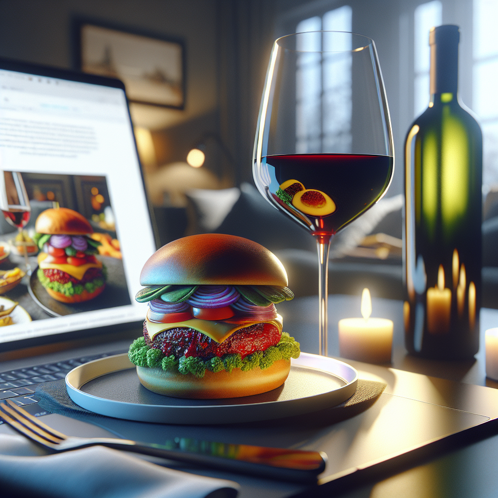 Vegetarian Burger: wine pairings to add to your digital wine list
