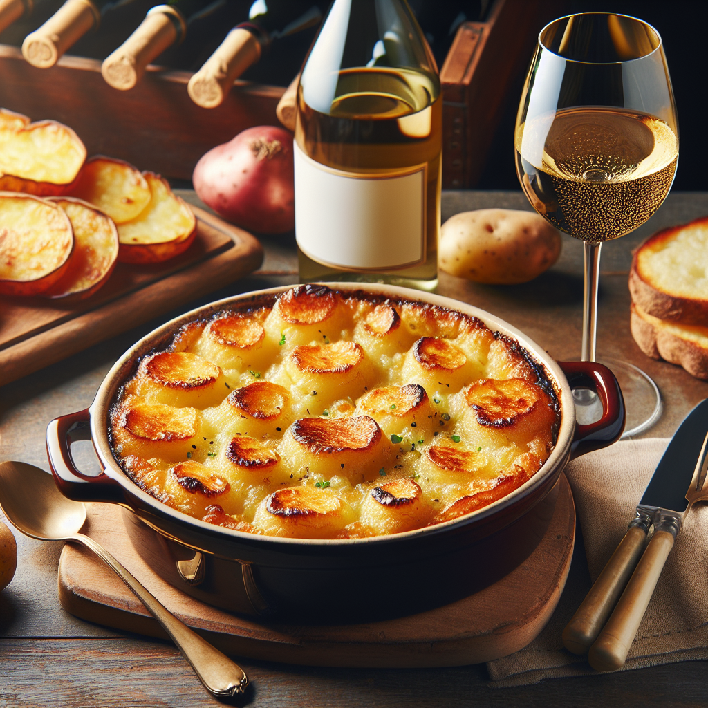 Potato Gratin: wine pairings suggested by our virtual sommelier