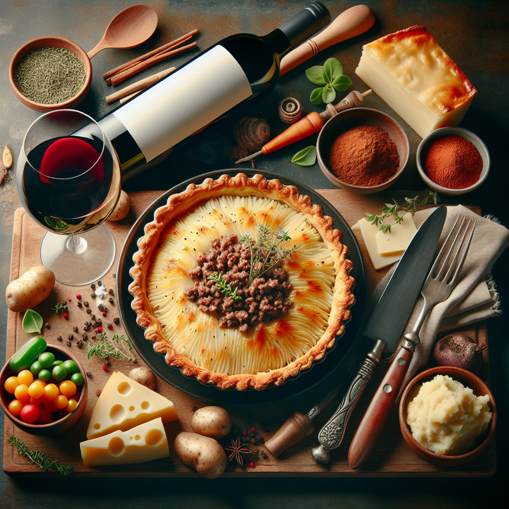 Comment marier un hachi parmentier avec un vin