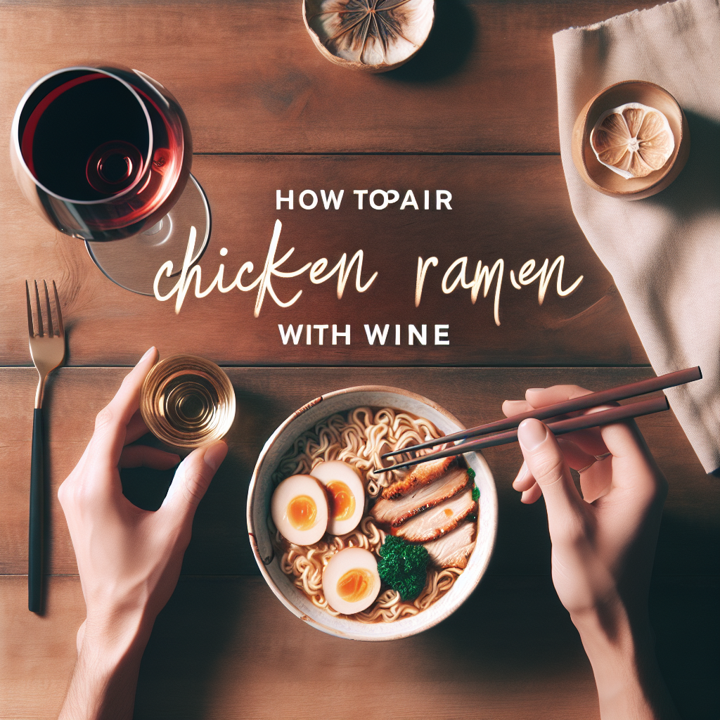 Ramen au poulet : 5 accords vins à activer dans votre carte digitale