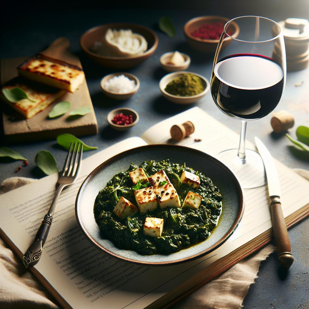 Comment marier un saag paneer avec un vin