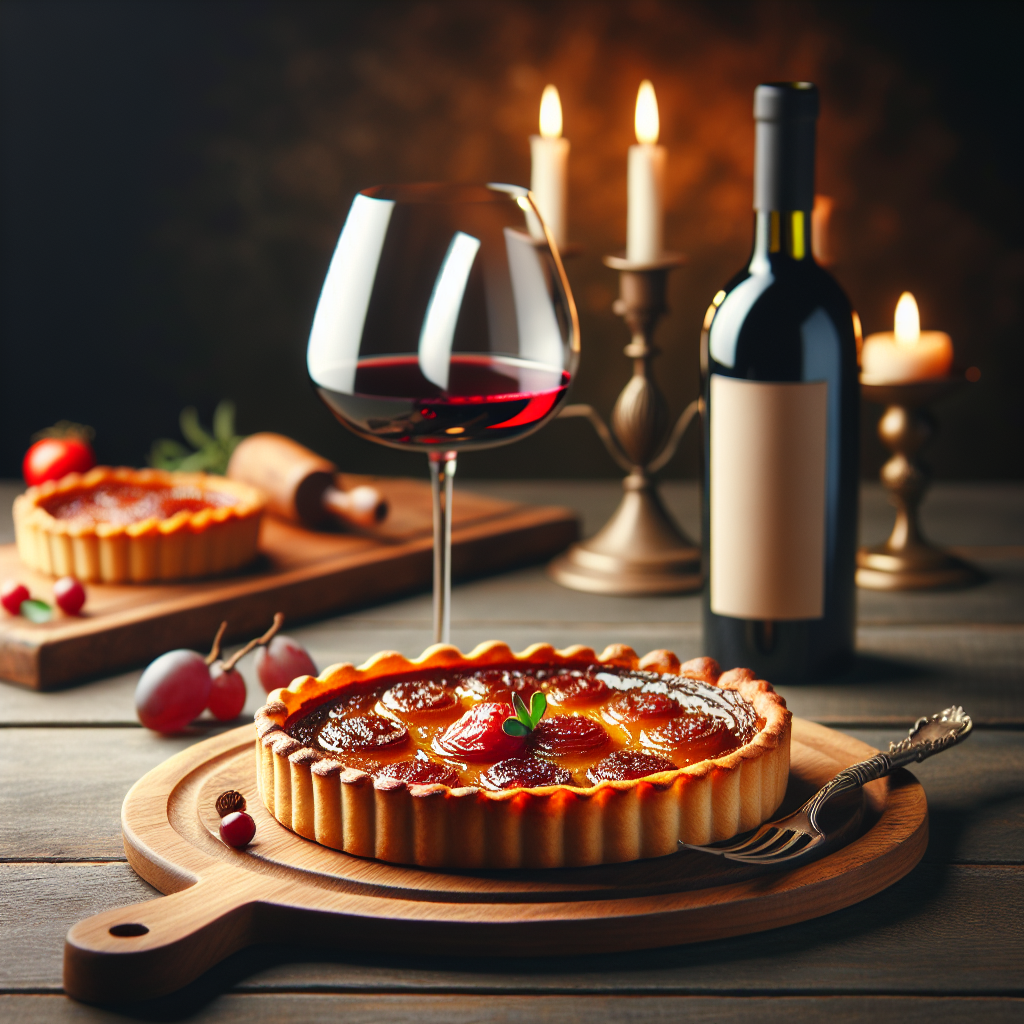 Comment marier une tarte tatin avec un vin