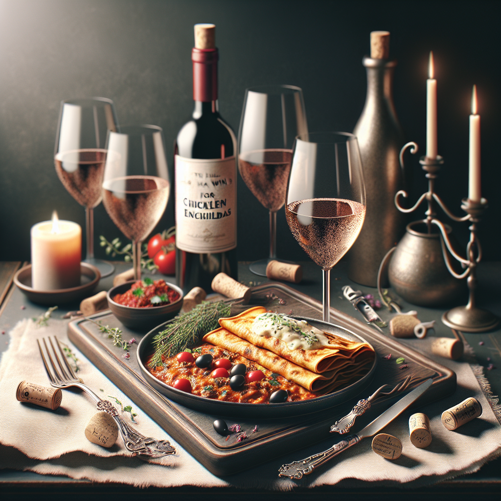 Le vin idéal pour des enchiladas au poulet