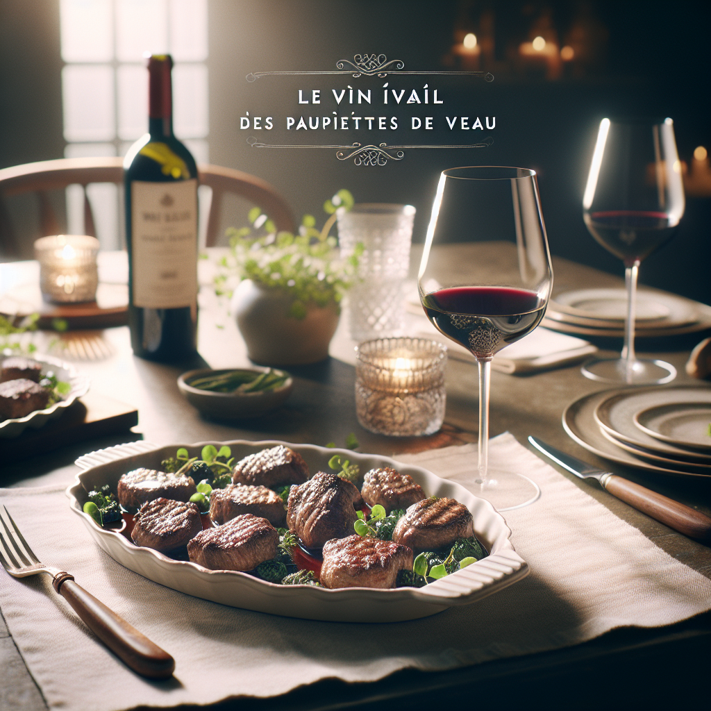 Veal Paupiettes: wine pairings our virtual sommelier suggests to your guests