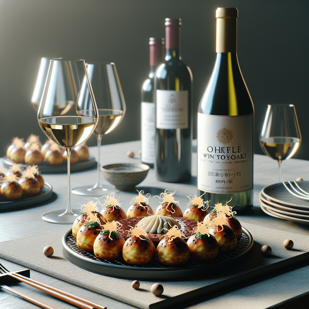 Le vin idéal pour des takoyaki