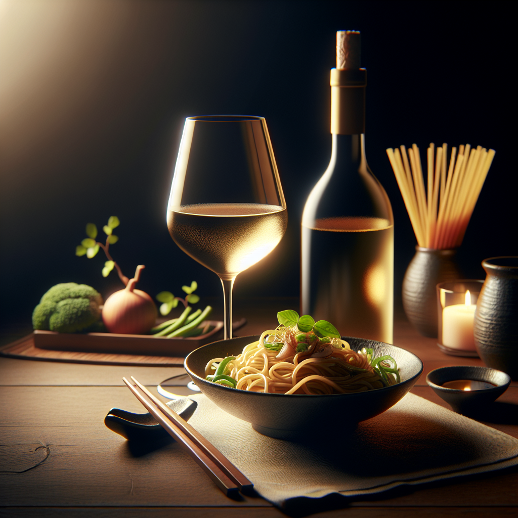 Le vin idéal pour des yakisoba japonais