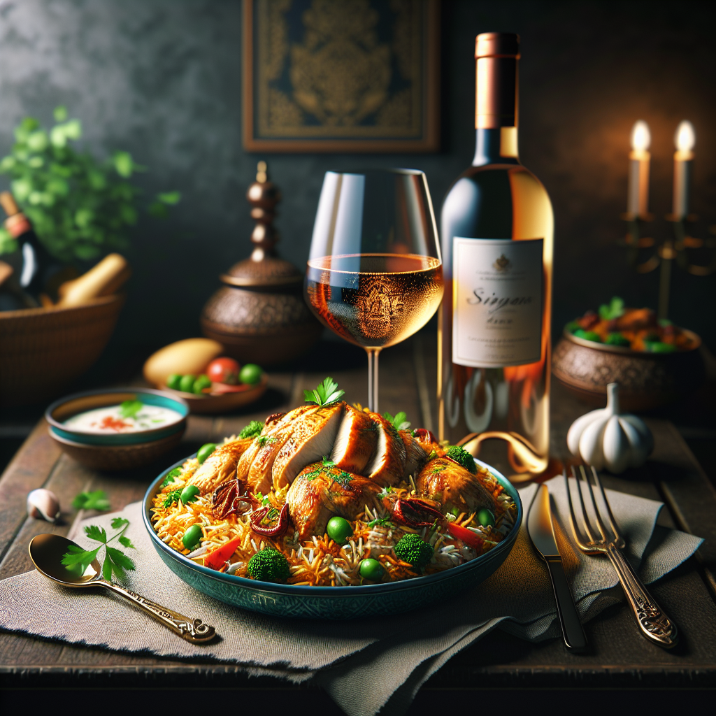Le vin idéal pour un biryani de poulet