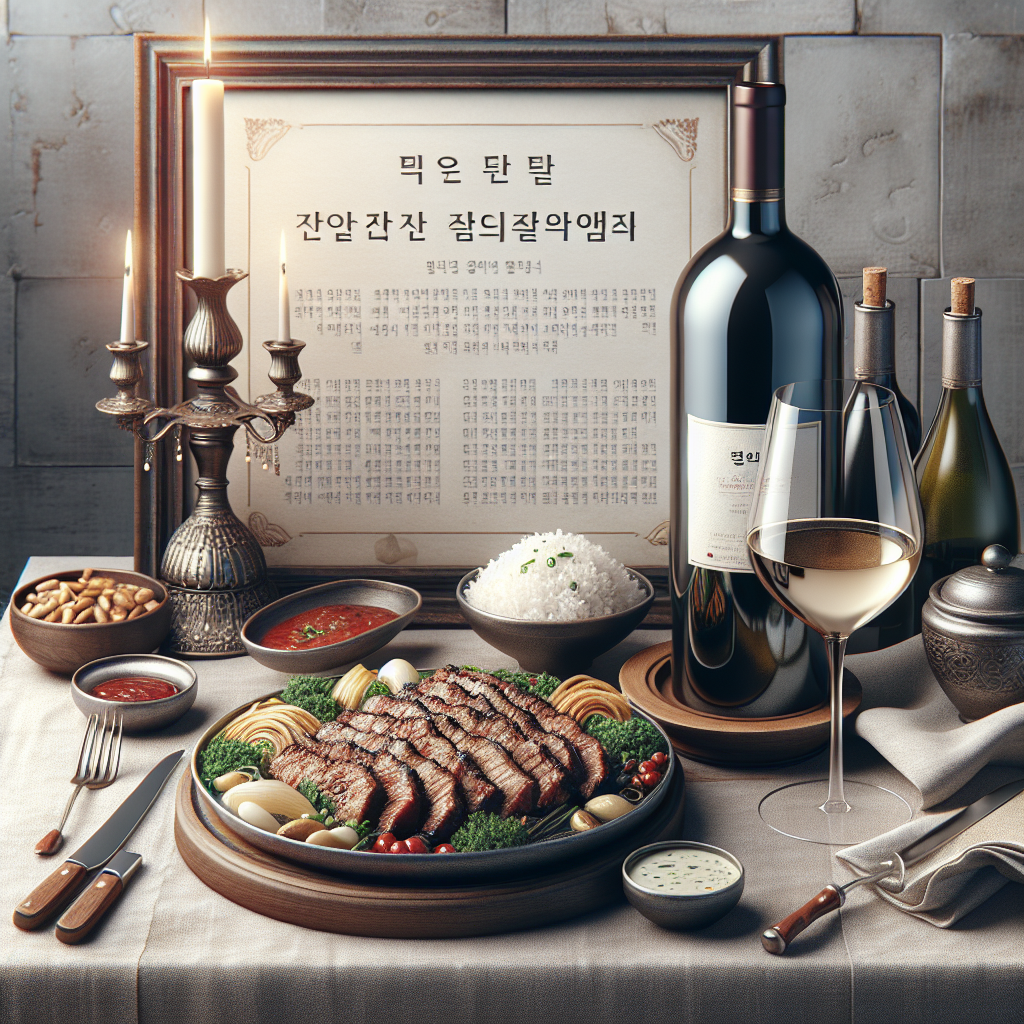 Le vin idéal pour un bulgogi