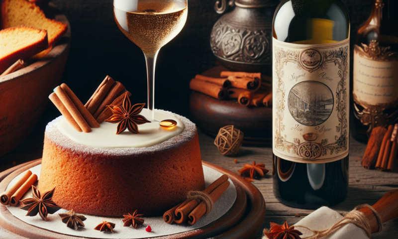 Le vin idéal pour un gingerbread cake