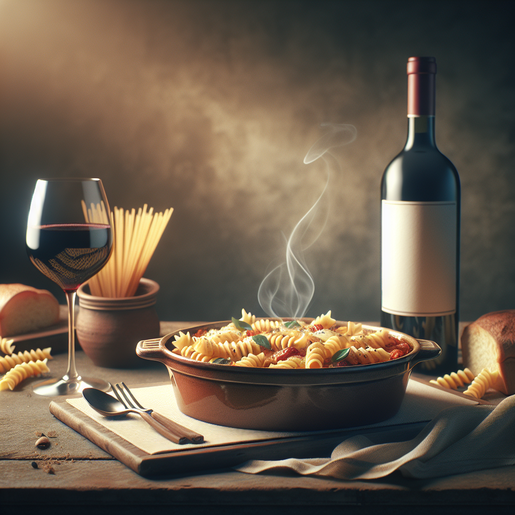 Le vin idéal pour un gratin de pâtes