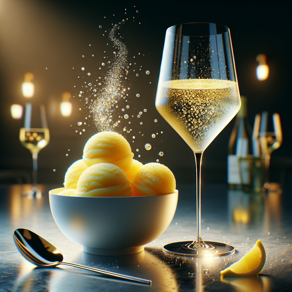 Le vin idéal pour un sorbet citron