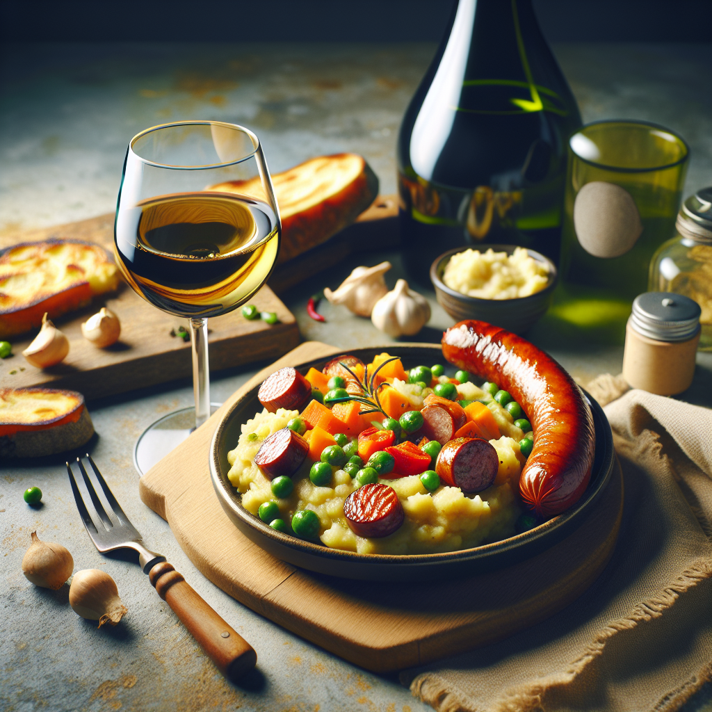 Le vin idéal pour un stoemp saucisse