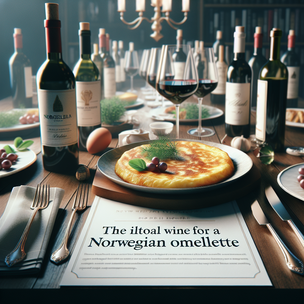 Le vin idéal pour une omelette norvégienne