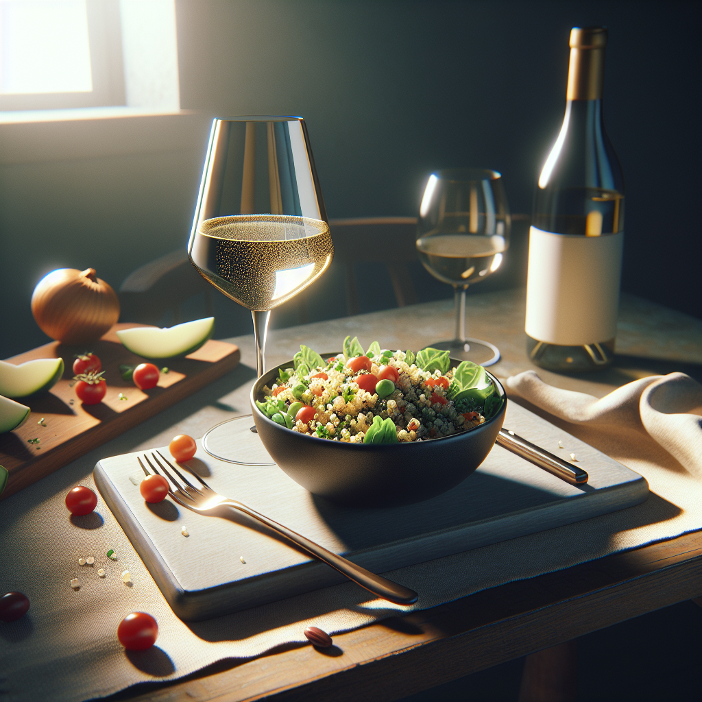 Le vin idéal pour une salade de quinoa
