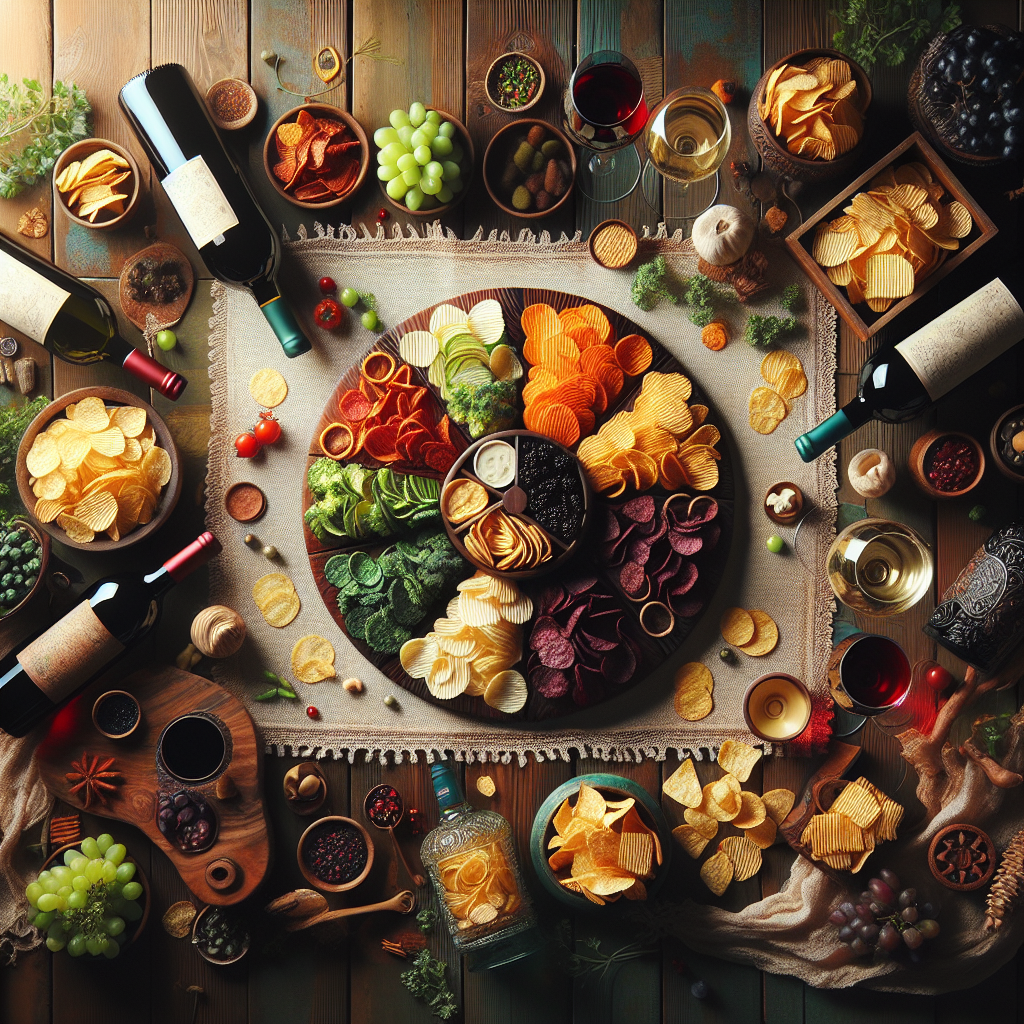 Quel vin choisir pour des chips de légumes