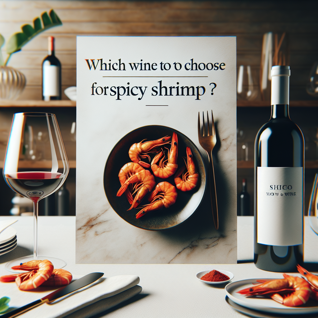 Shrimp in Spicy Sauce: wine pairings suggested by our virtual sommelier