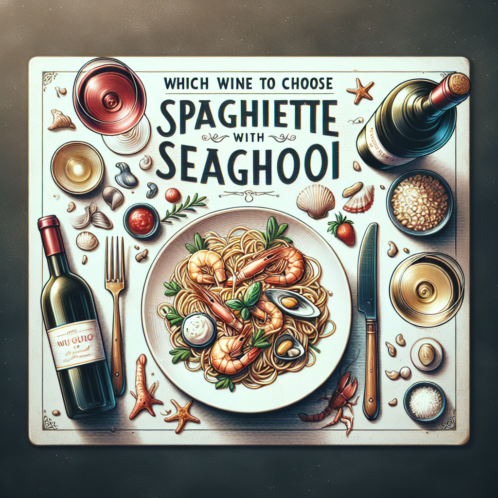 Seafood Spaghetti: wine pairings our virtual sommelier suggests to your guests