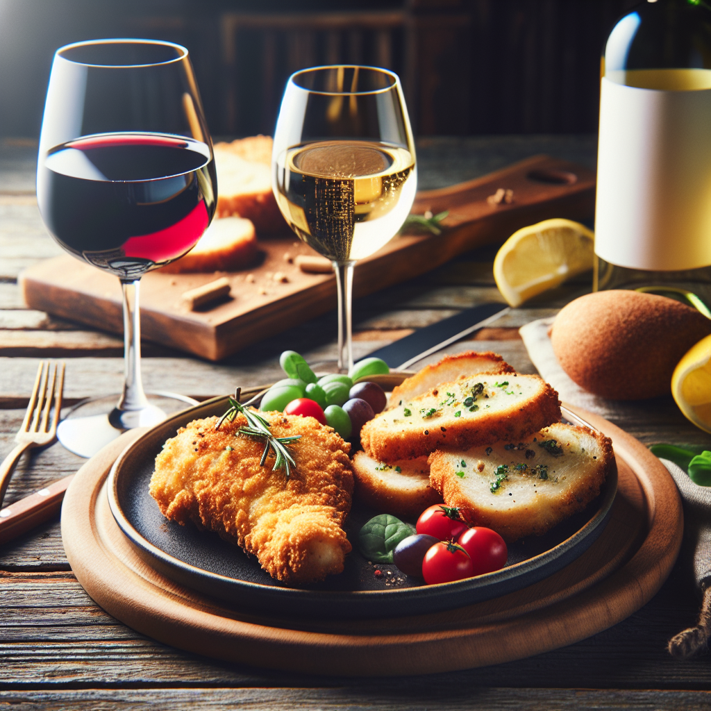 Quel vin choisir pour du poulet pané
