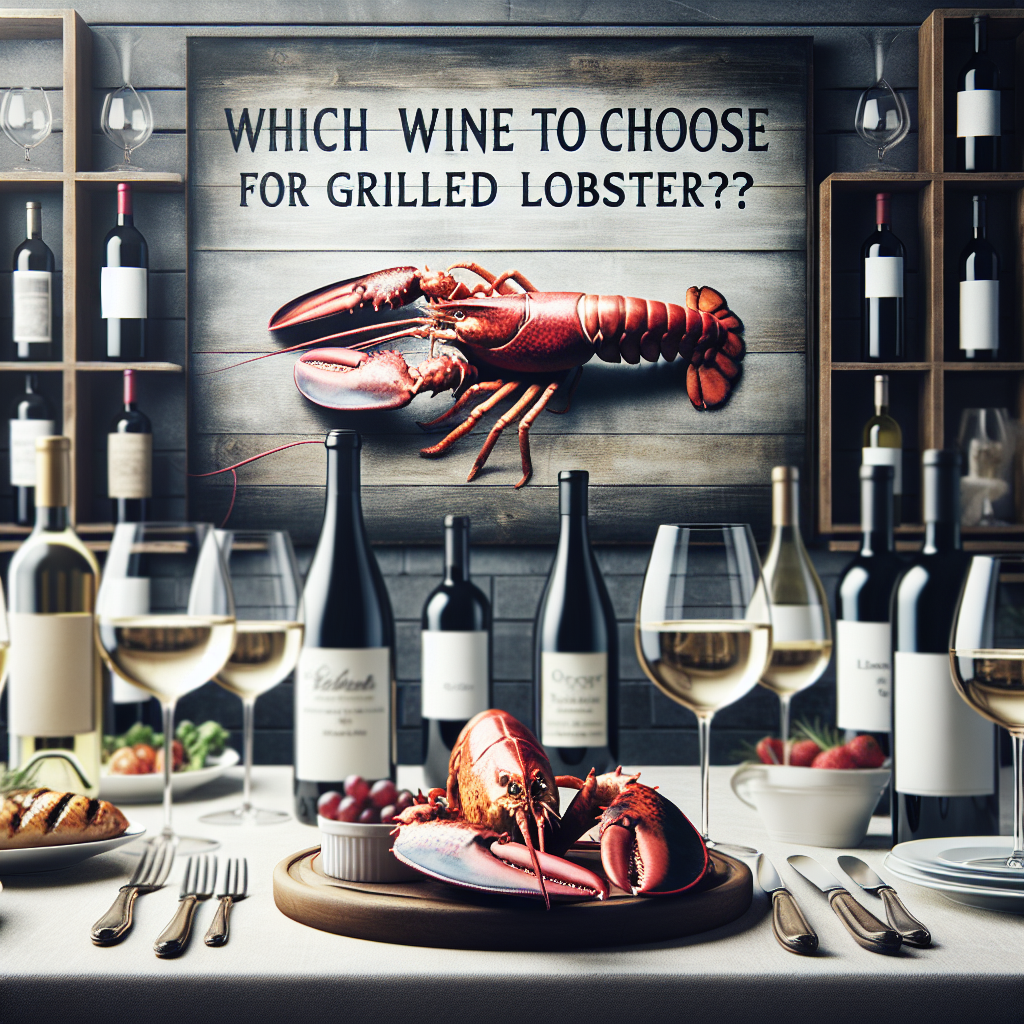 Quel vin choisir pour un homard grillé