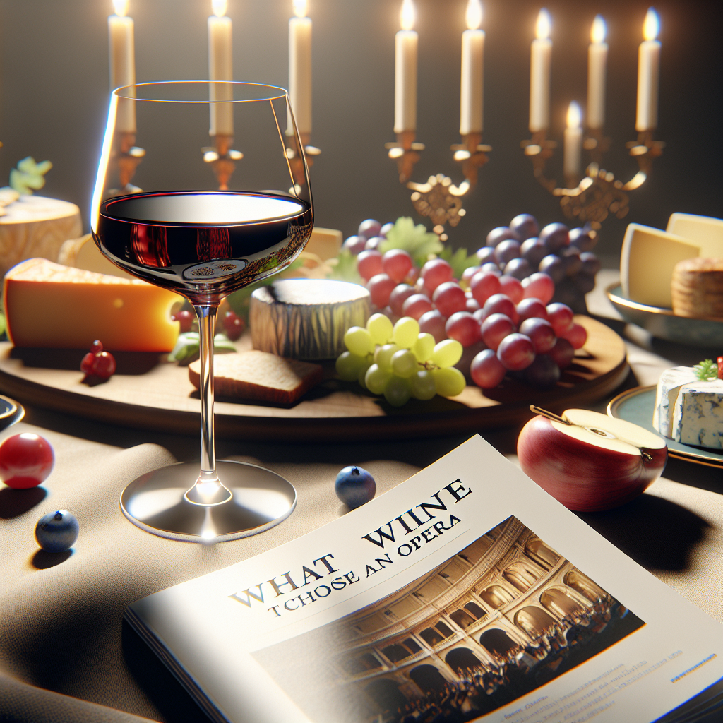 Quel vin choisir pour un opéra