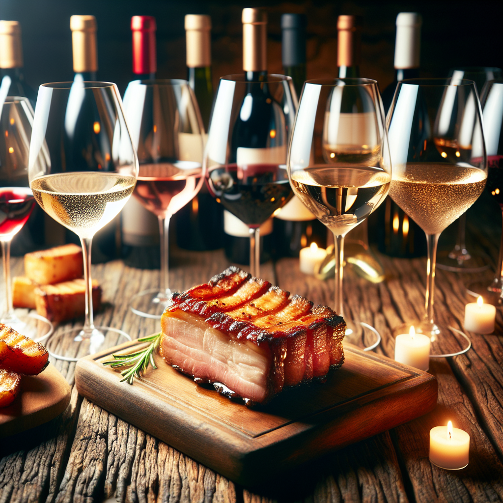 Grilled Pork Belly: wine pairings our virtual sommelier suggests to your guests