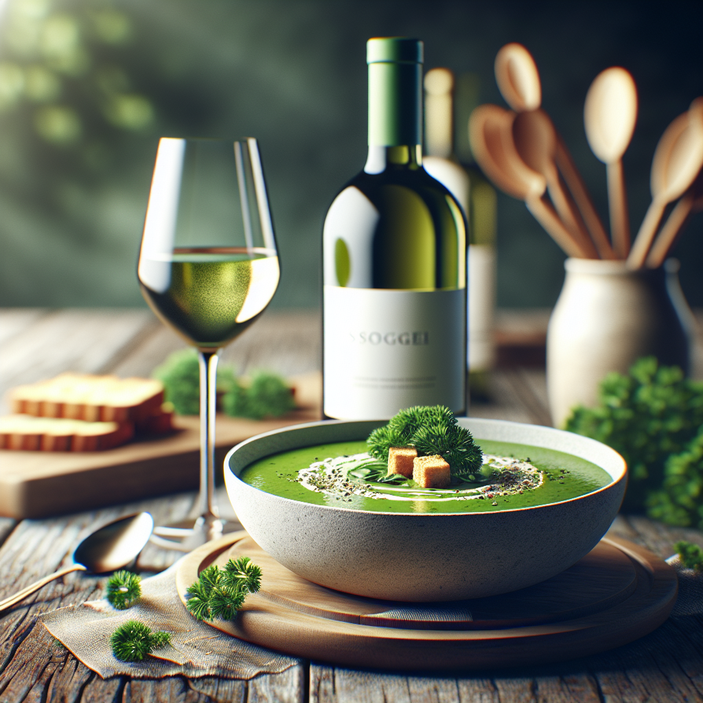 Quel vin choisir pour un velouté de légumes verts