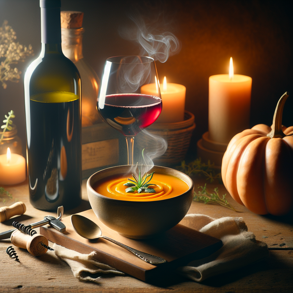 Quel vin choisir pour un velouté de potimarron