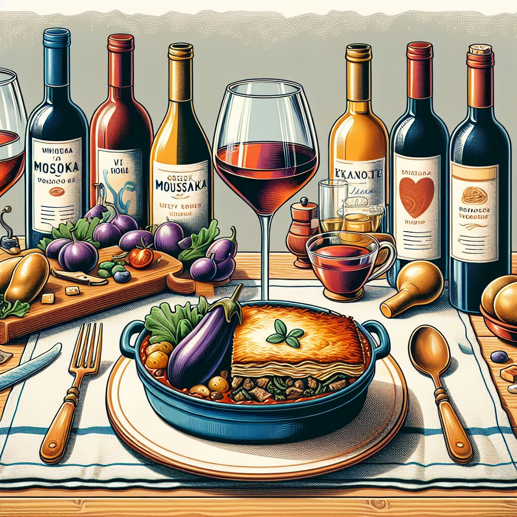 Which wine to choose for Greek moussaka