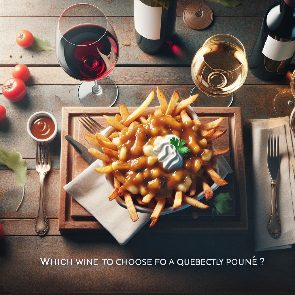Quel vin choisir pour une poutine québécoise