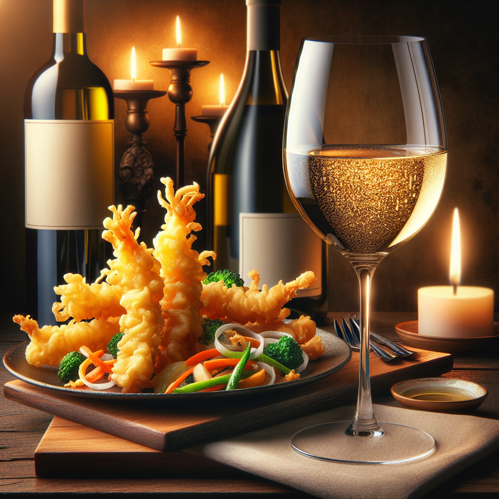 Quel vin choisir pour une tempura de légumes