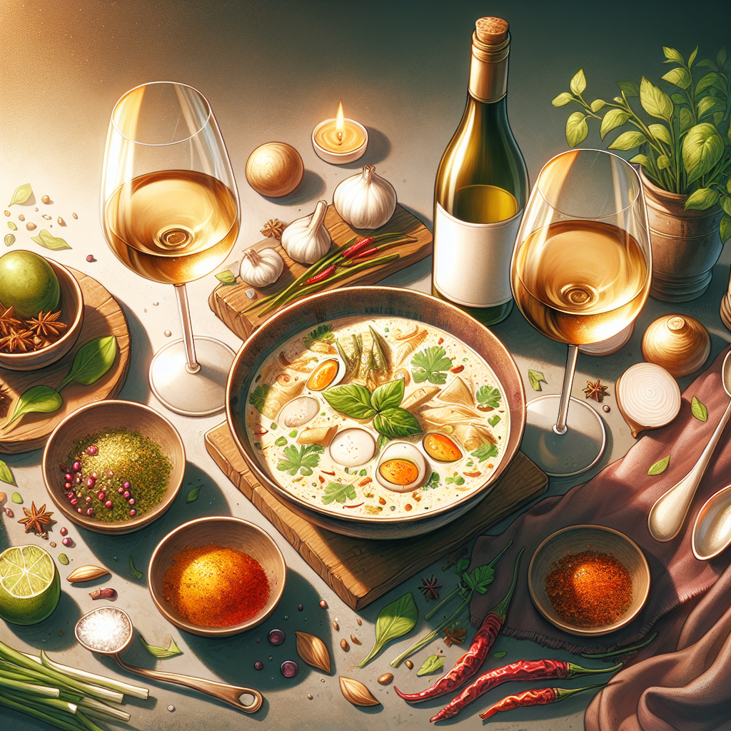 Quel vin choisir pour une tom kha kai thaï