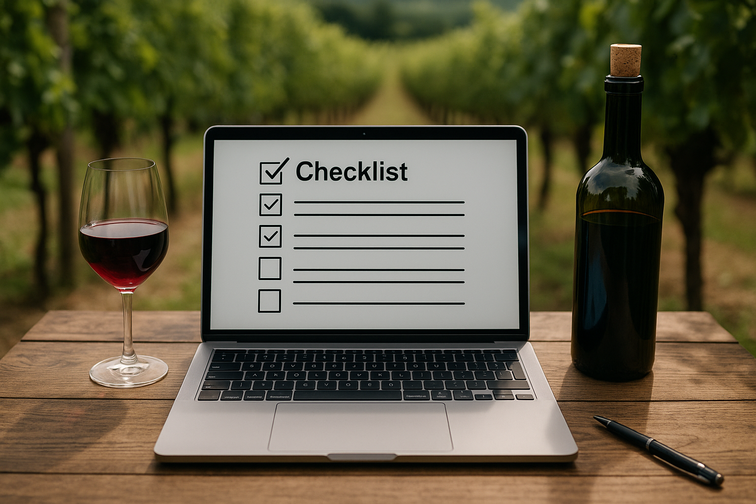 Digitale checklist voor wijnbeurzen en festivals: praktische gids voor restaurateurs en wijnbars